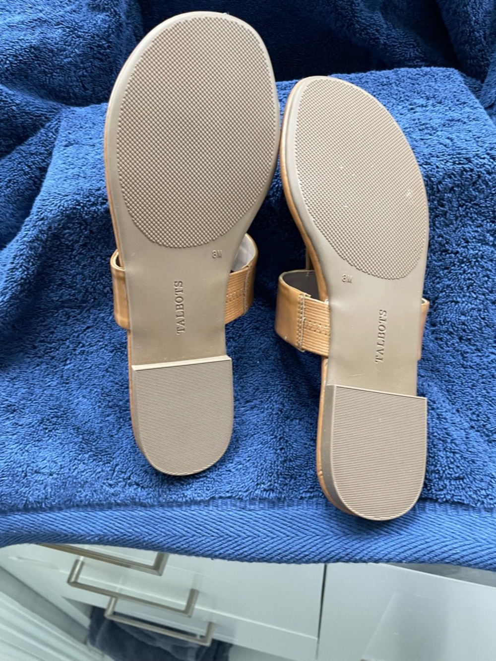 Talbots’s Tan Patten GIA Sandal - Picture 6 of 6